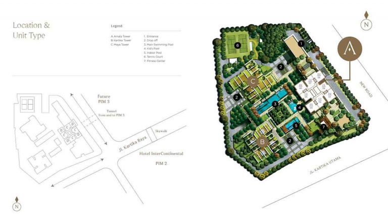 Amala Pondok Indah Siteplan
